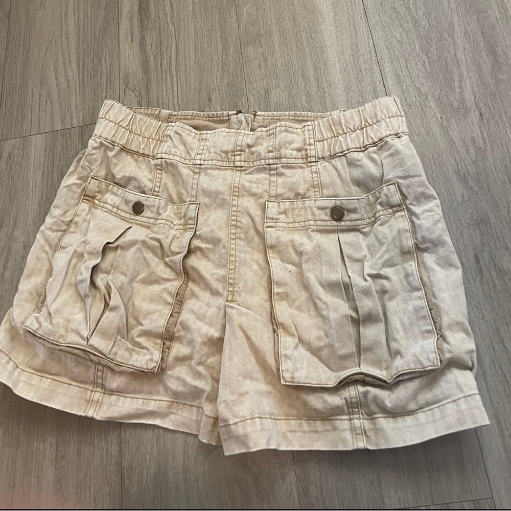 Free People Skirt Size 10 Cargo Khaki